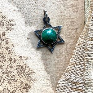 VINTAGE 925 Sterling Silver Star of David with Eilat